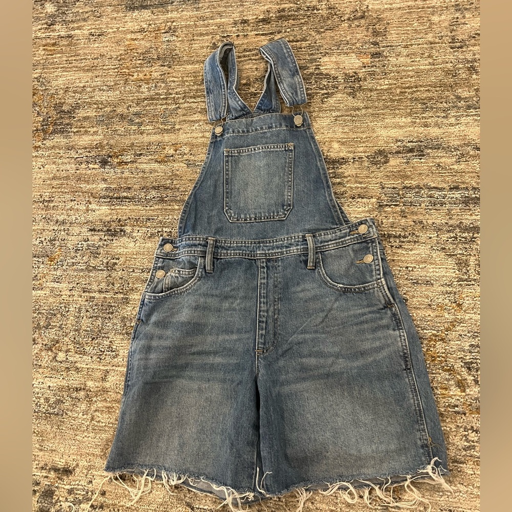 Lucky Brand overall shorts. Size Medium